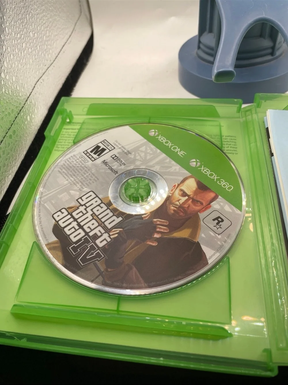 Microsoft Grand Theft Auto IV — Green Case Cover Art
